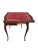 19th Century 19th Century French Walnut Hand Carved Console Table/ Game Table. For Sale - Image 5 of 17