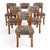 A very nice set of 6 teak Danish mid-century modern dining chairs. The chairs are well constructed of teak wood and are...
