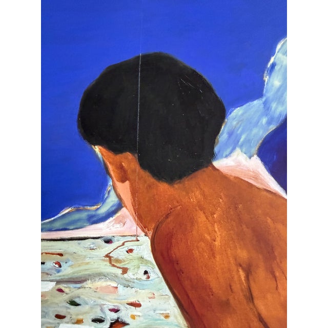 Red Gideon Appah, Red Sun (2023), Numbered 17/75 and Hand-Signed by the Artist, Printed in London, Uk For Sale - Image 8 of 13