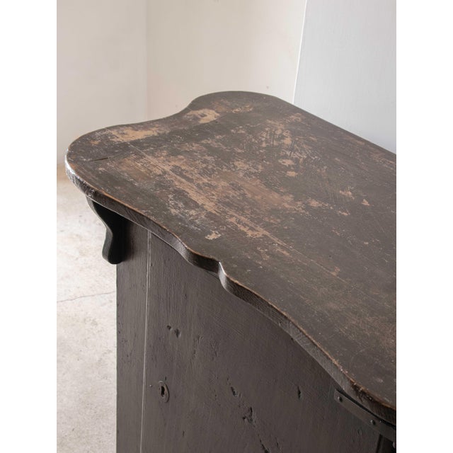 Antique Spanish Dark Patina Sideboard, 1800s For Sale - Image 11 of 12