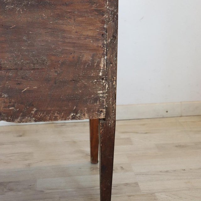 Wood Small Antique 18th Century Chest of Drawers For Sale - Image 7 of 15