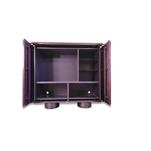 Burl Bar Cabinet by Giovanni Offredi for Saporiti, 1970s For Sale - Image 3 of 13