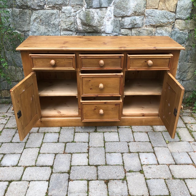Rustic Solid Pine or Sideboard Chairish