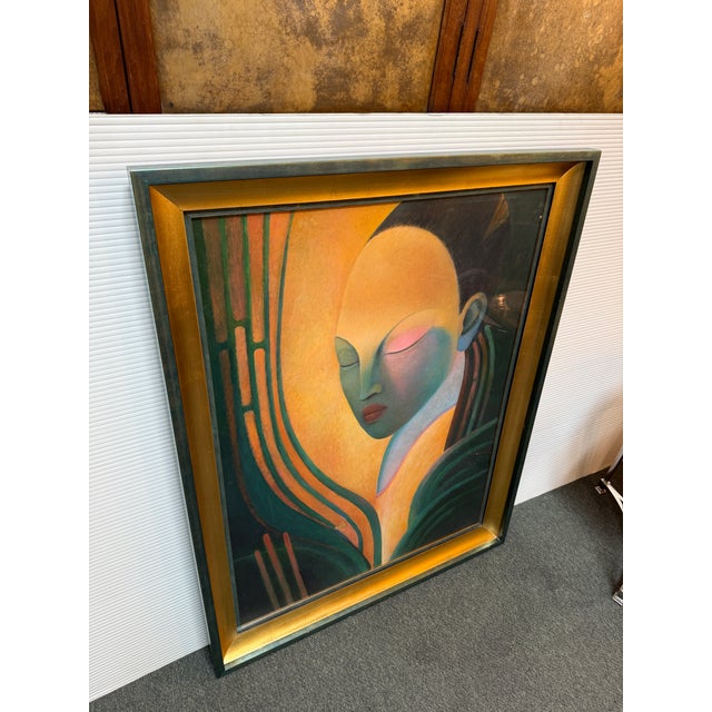 Design Plus Gallery presents Earth II by Richard Stodart. The original artwork is perfectly encased in custom frame to...
