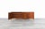 Mid-Century Modern Vintage Walnut and Burl Wood Curved Credenza For Sale - Image 3 of 11
