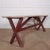 Good original painted tavern table with a scrubbed pine top. 1880. This piece is designed in the style of the selected...