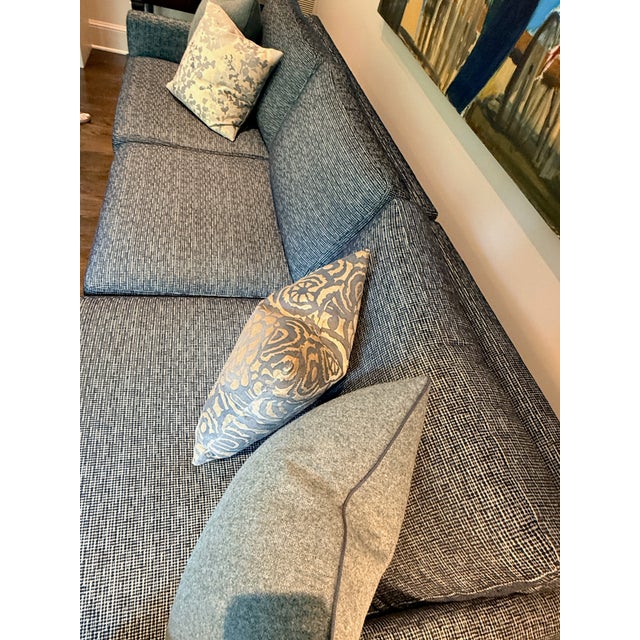 Room & Board Room & Board Jasper Sectional With Kravet Fabric For Sale - Image 4 of 13