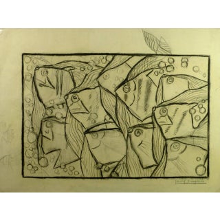 Paule Champenois, Les Poissons For Sale