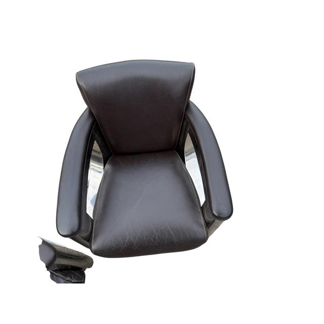 Art Deco 2-Seater Sofa and Club Armchairs, Set of 3 For Sale - Image 3 of 9