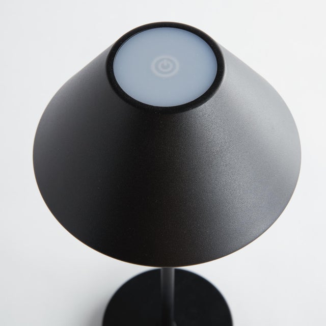 Kenneth Ludwig Chicago Alluna Cordless Led Lamp 14" - Black For Sale - Image 4 of 9