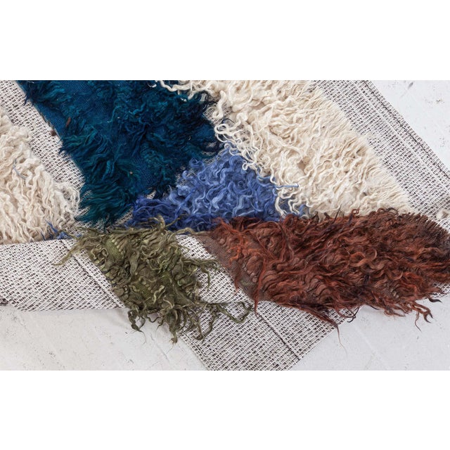 Modern High-Low Tulu Rug – A Tactile Work of Art by Doris Leslie Blau For Sale - Image 4 of 8