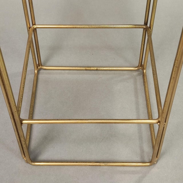 Forest Green Stools, 1970s, Set of 2 For Sale - Image 8 of 11