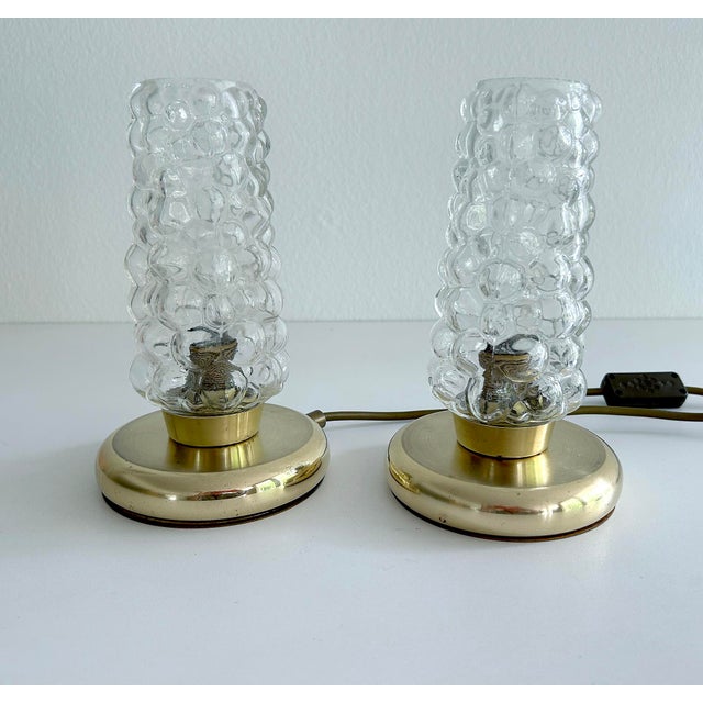Vintage Space Age Bubble Table Lamps, 1970s, Set of 2 For Sale - Image 10 of 10