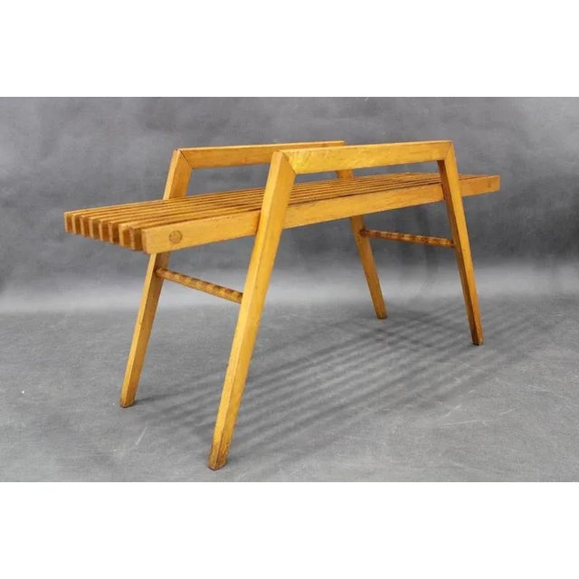 Beech Flower Stand from Uluv, Former Czechoslovakia, 1960s For Sale - Image 6 of 15