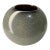 Petite Vintage Murano Peleguso Round Vase With Burgundy and Gold Flakes Interior For Sale