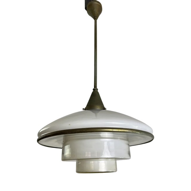 Sistrah P4 Chandelier by Otto Müller, 1931 For Sale