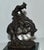 Miniature Frederic Remington Rattlesnake Bronze Sculpture Green Marble Base Mini For Sale - Image 9 of 18