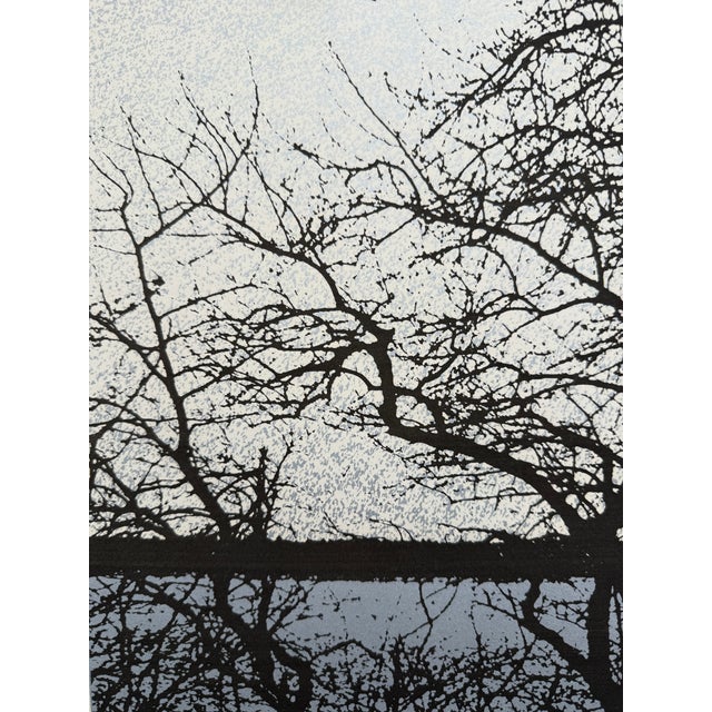 Printmaking Materials Limited Edition Lithograph "Dancing Light" by Albert Frank Quinlan 1973 For Sale - Image 7 of 10