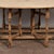 20th Century Bleached Oak English Wake Table Dropleaf Dining Table Console For Sale - Image 11 of 14