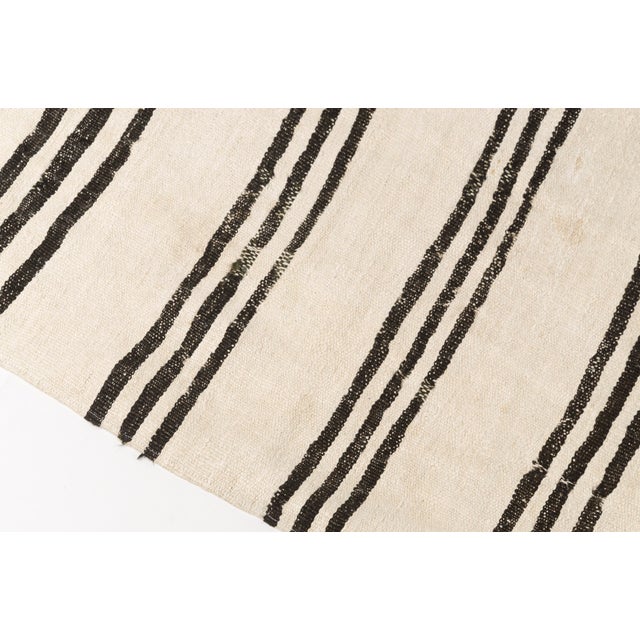 Vintage Anatolian Hemp Kilim Rug For Sale - Image 6 of 10