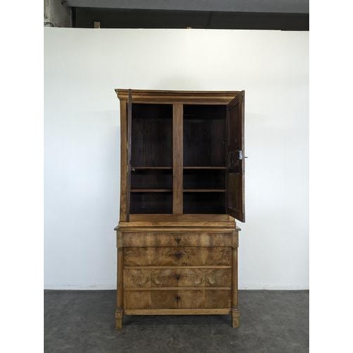 Empire Walnut Sideboard and Chest of Drawers For Sale - Image 4 of 11