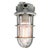 Vintage Industrial Clear Glass Flush Mount Ceiling Light from Industria Rotterdam For Sale - Image 4 of 9