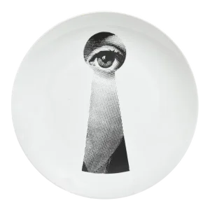 Vintage Piero Fornasetti Display Plate, Barney's New York Collection