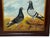 English Circa 1930 British Folk Art Champion Racing Pigeons Oil Painting For Sale - Image 3 of 18