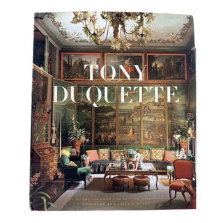Tony Duquette Book Wendy Goodman Hardcover Abrams 2007 Coffee Table Interiors Design For Sale