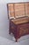 Brown Antique Painted Oriental Carved Chest For Sale - Image 8 of 14