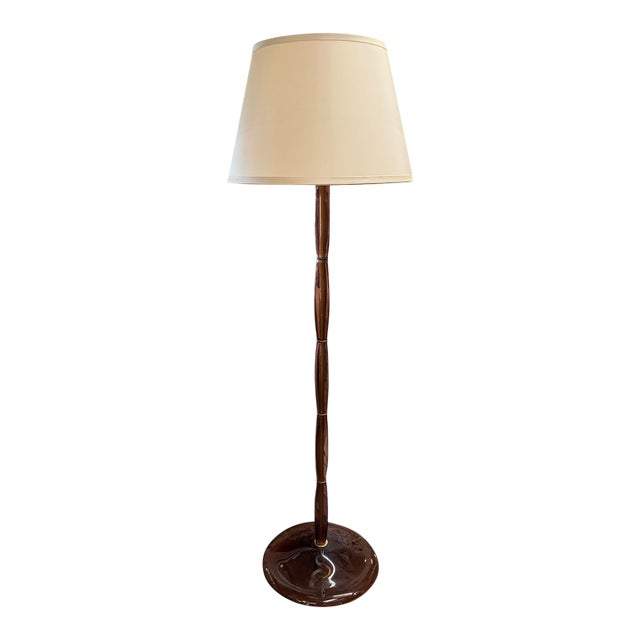1980s Modern John Hutton for Donghia Murano Glass Floor Lamp For Sale