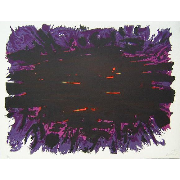 Alfred Manessier, Suite de Pâques: The Tomb Guard, 1978, Lithograph For Sale