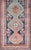 Antique Hand Knotted Hamadan Runner With Tribal Medallion Design in Jewel Tones** For Sale - Image 10 of 12