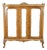 Antique Italian Baroque Rococo Walnut Burr Curio Display Cabinet Glass Showcase For Sale