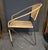 Mid Century Modern Wrought Iron & Wicker Chairs a Pair For Sale - Image 9 of 10