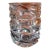 Vintage 1996 Tiffany & Co Emil Brost Mouthblown Hand Cut Waves Crystal Vase 8" For Sale