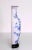 Vintage Japanese Blue & White Floral Mounted Porcelain Wall Pocket Vase With Birds & Flowers For Sale In Tampa - Image 6 of 8