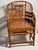 Chinoiserie Vintage Brighton Bsmboo Chinoiserie Cane Armchair For Sale - Image 3 of 6
