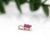 2020s Red Ruby Pendant in Solid 14k Gold, Emerald Cut 6x4mm - Solitaire Pendant For Sale - Image 5 of 8