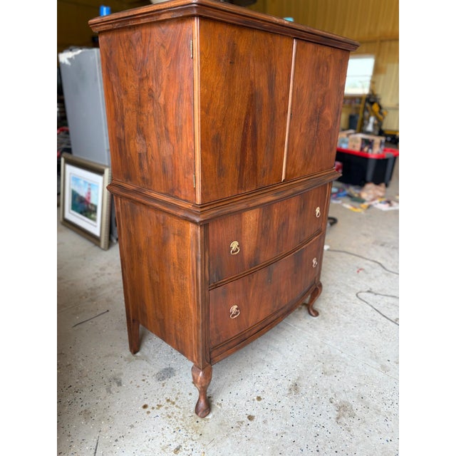 Linen Closet With Victorian Hardware For Sale - Image 6 of 12
