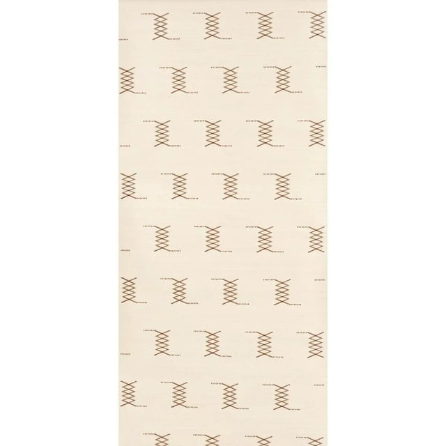 Created in collaboration with A Rum Fellow, Kin Sisal Embroidery features a minimal medium-scale pattern that is hand-...