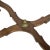 1950s French Style Fold Over Game Table Satinwood Inlay Brass Ware For Sale In West Palm - Image 6 of 7
