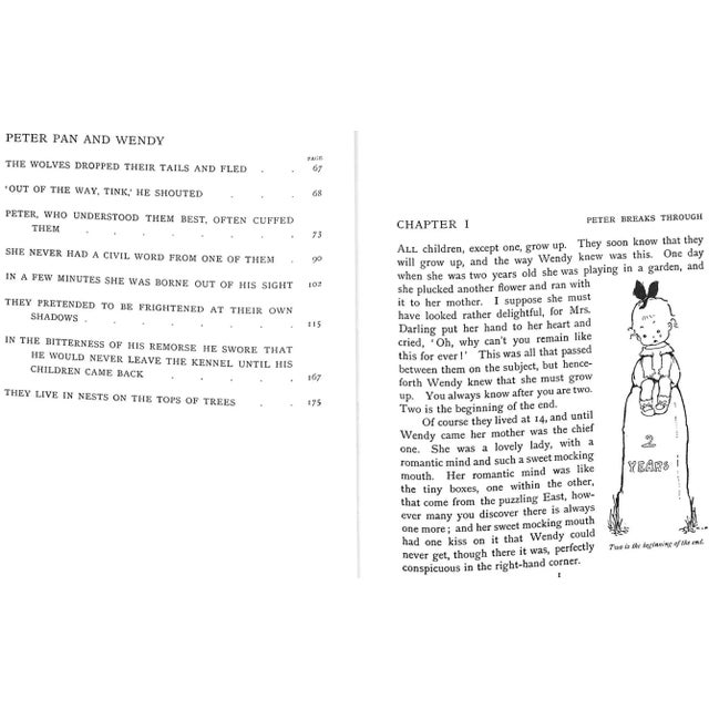 "Peter Pan and Wendy" 1985 Barrie, j.m. For Sale - Image 11 of 12