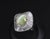 Modern Late 20th Century Rare 8.95ct Natural Chrysoberyl Cat's Eye 2.60ct Diamond Platinum Ring Size 6.5 For Sale - Image 3 of 18