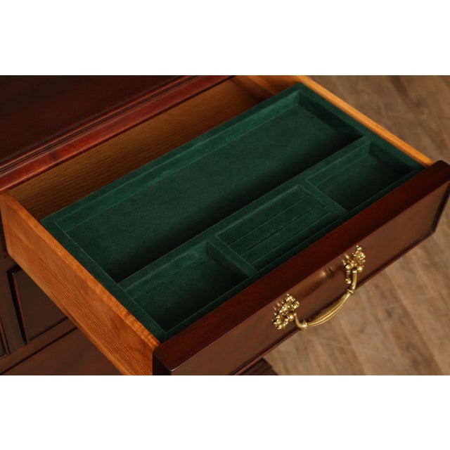 2000 - 2009 Henkel Harris Mahogany Long Dresser For Sale - Image 5 of 18