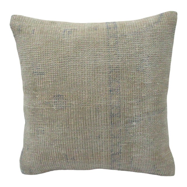 Distressed Faded Pillow Cover For Sale