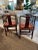 Pair of Vintage Highback Asian Chairs For Sale In West Palm - Image 6 of 7