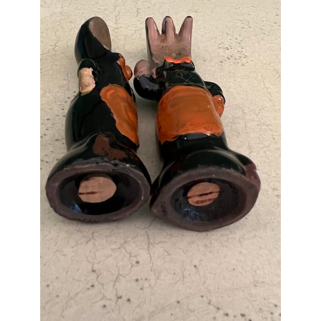 Early 20th Century Antique Anthropomorphic Spoon and Fork Salt and Pepper Shakers For Sale - Image 5 of 8