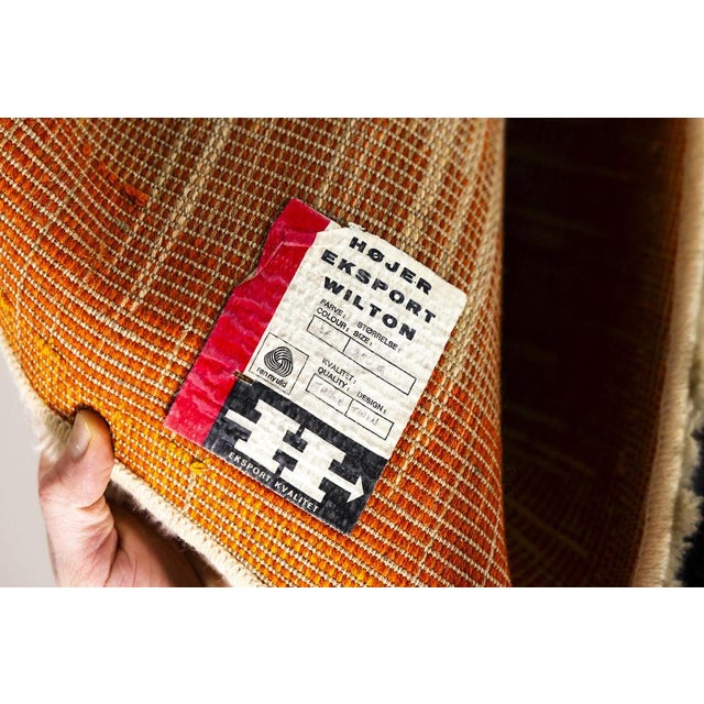 Vintage Danish Rug, 1960s For Sale - Image 6 of 9