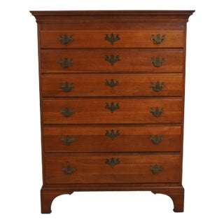 Century Henry Ford Museum Collection Cherry High Chest For Sale